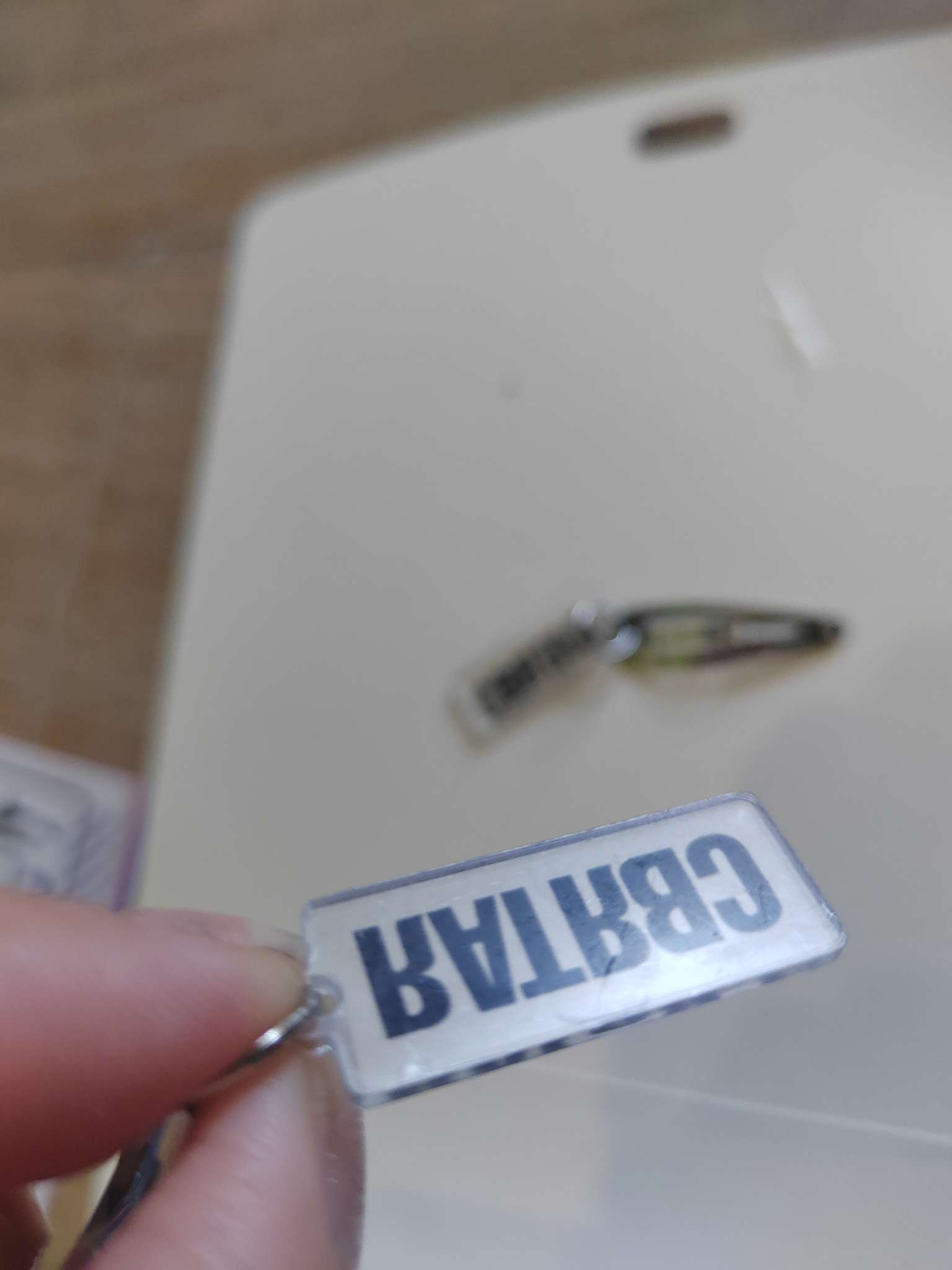 Фотография покупателя товара Заколка для волос «Святая», 5×1.2×0.5 см - Фото 2