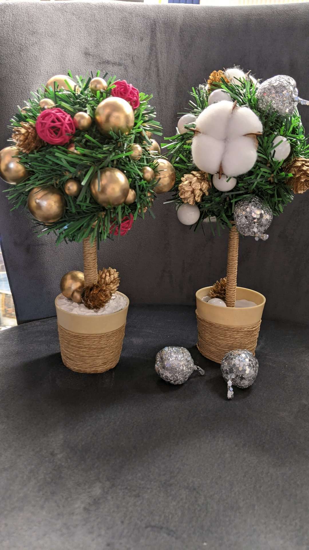Фотография покупателя товара Набор для творчества «Новогоднее дерево», серебро - Фото 2