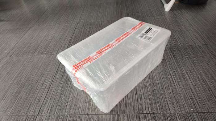 Фотография покупателя товара Контейнер для хранения Porter, 8 л, 41×31×11 см, с крышкой, слоновая кость - Фото 1