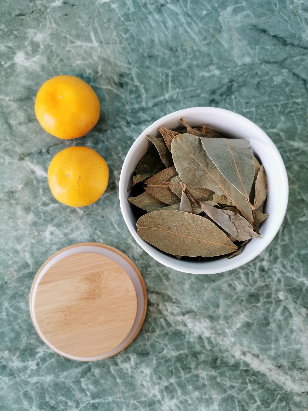 Фотография покупателя товара УЦЕНКА Банка керамическая для сыпучих продуктов Доляна «Эстет. Листья», d=11,5 см - Фото 3