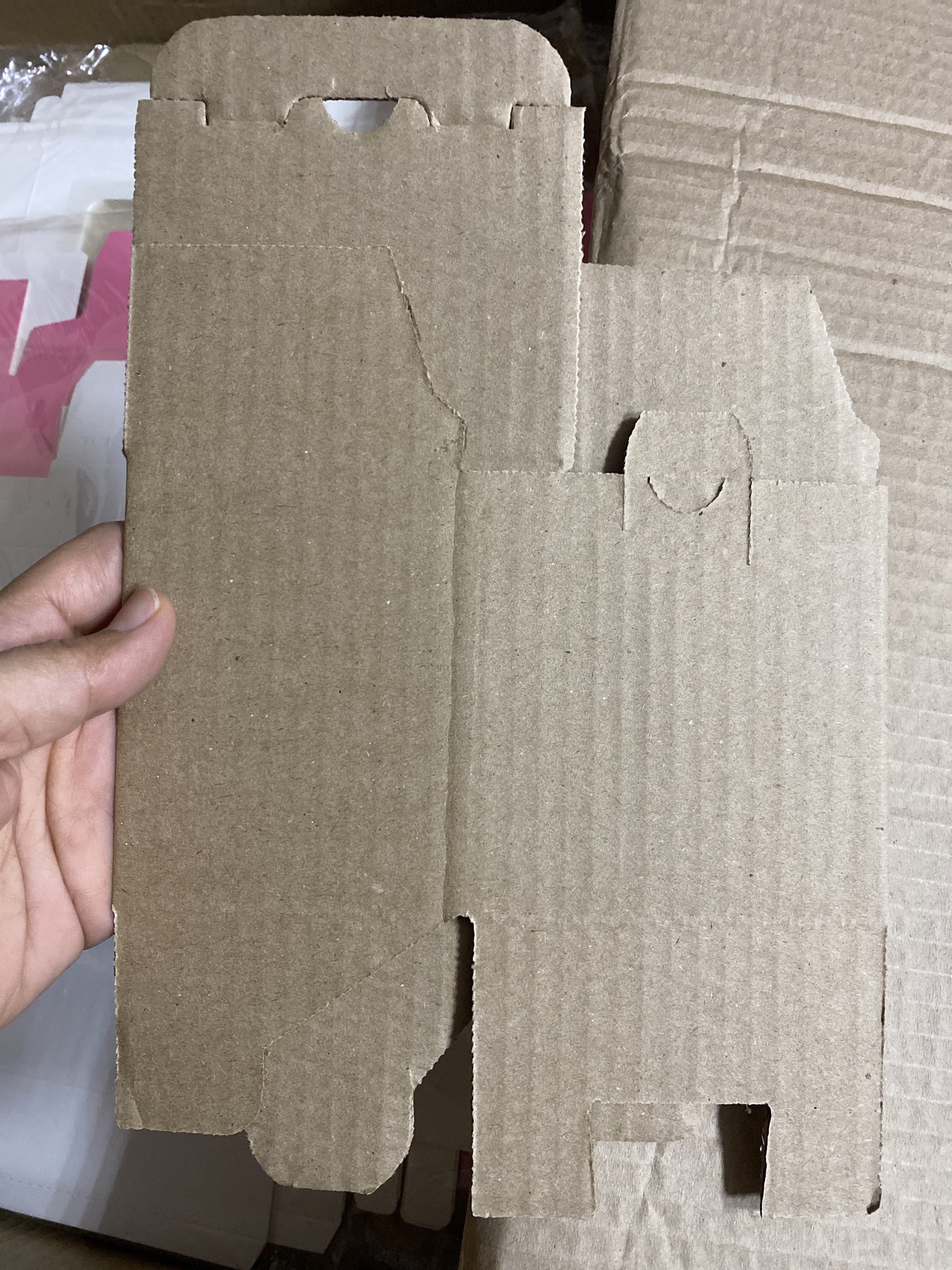 Фотография покупателя товара Коробка под кружку, для упаковки и хранения, бурая, 10×8×10 см - Фото 13