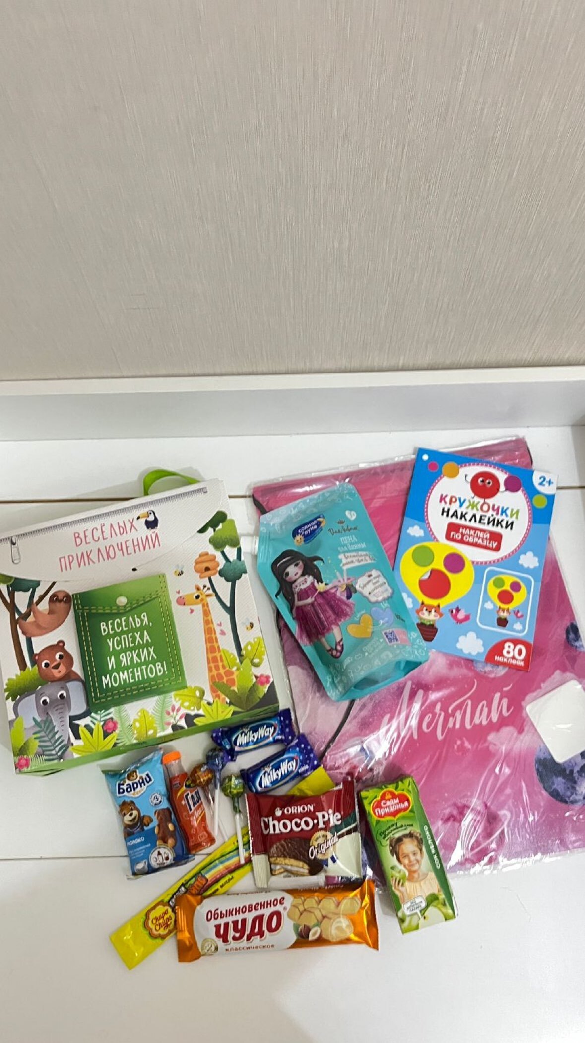 Фотография покупателя товара Наклейки кружочки «Окружающий мир», 16 стр., 70 наклеек - Фото 1