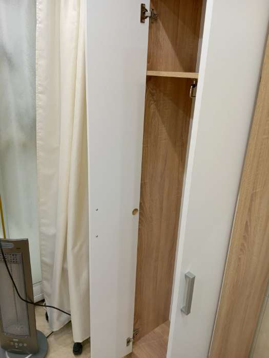 Фотография покупателя товара Шкаф «Энтер», 544×344×1900 мм, цвет дуб сонома/белый - Фото 20