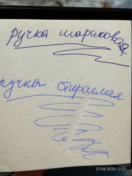 Фотография покупателя товара Стираемая ручка, гелевая, автоматическая, синий стержень, узел 0.5 мм - Фото 1