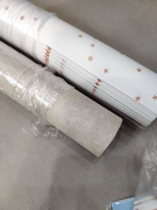 Фотография покупателя товара Бумага упаковочная крафтовая «Снегопад», 50 × 70 см - Фото 3