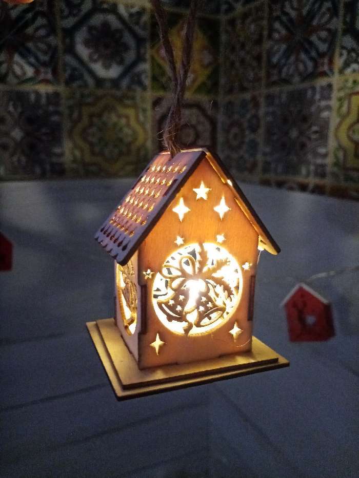 Фотография покупателя товара Декор с подсветкой «Новогодние колокольчики», мини - Фото 13