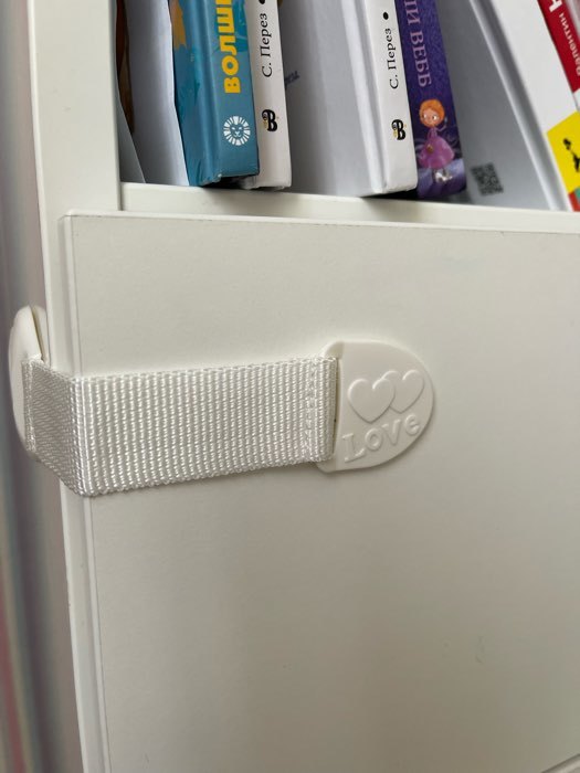 Фотография покупателя товара Блокиратор классический для выдвижных шкафчиков: набор 2 шт.