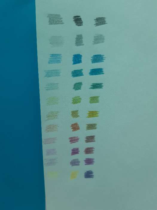 Фотография покупателя товара Карандаши двухцветные 12 штук-24 цвета "Профи-Арт", неон/металлик, трёхгранные - Фото 3