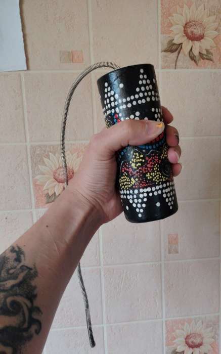 Фотография покупателя товара Сувенирный музыкальный инструмент "Шум грома" 15х6х8 см МИКС - Фото 1