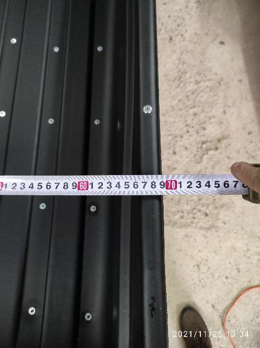 Фотография покупателя товара Сани волокуши CenterPlast 1450 с отбойником "Стандарт" с накладками, 171 x 75 x 56 см