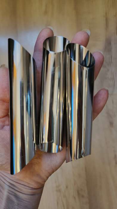 Фотография покупателя товара Формы для трубочек Доляна, набор 6 шт., 12×2.5 см, нержавеющая сталь - Фото 2