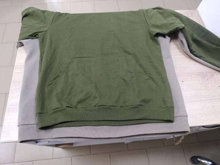 Фотография покупателя товара Толстовка мужская НАЧЁС, цвет хаки, размер 54 - Фото 1