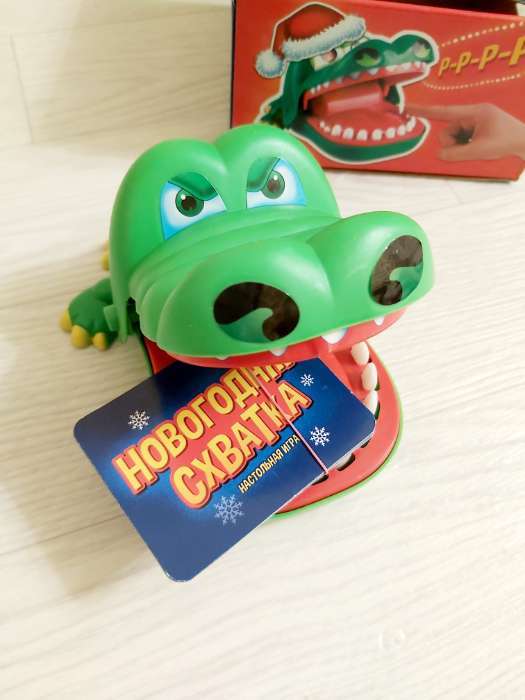 Фотография покупателя товара Настольная игра на реакцию «Безумный крокодил», от 1 игрока, 3+ - Фото 34