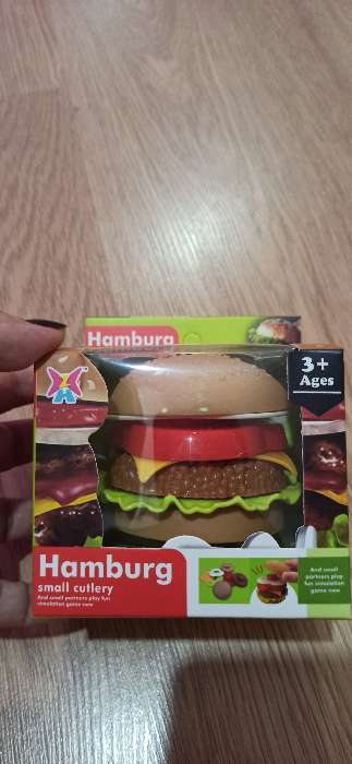 Фотография покупателя товара Набор продуктов «Гамбургер» - Фото 1