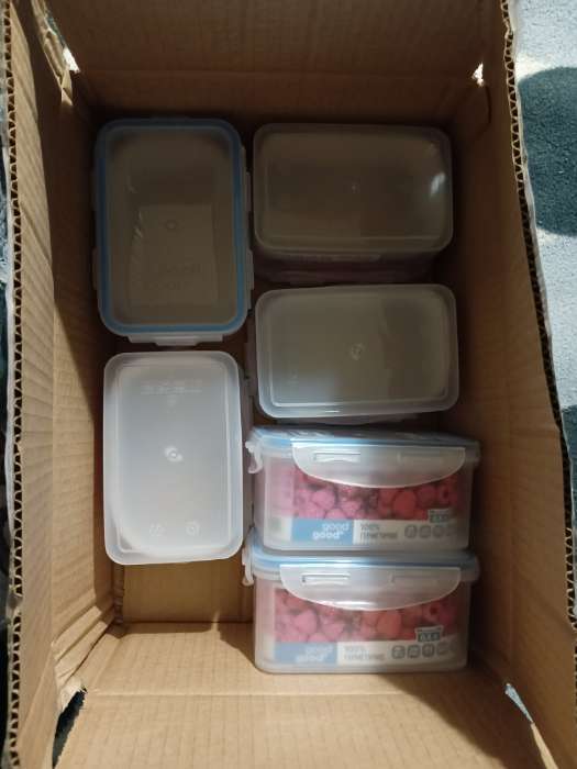 Фотография покупателя товара Контейнер пищевой Good & Good, 500 мл с герметичной крышкой - Фото 1