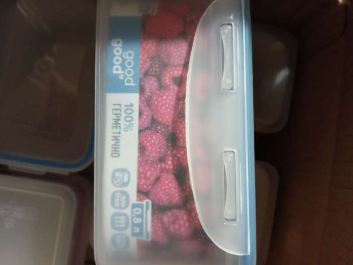 Фотография покупателя товара Контейнер пищевой Good & Good, 500 мл с герметичной крышкой - Фото 2