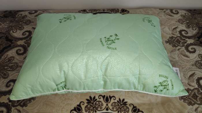 Фотография покупателя товара Подушка LoveLife, бамбук, 50×70 см, глосс-сатин - Фото 1