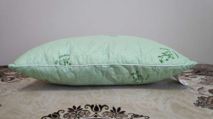 Фотография покупателя товара Подушка LoveLife, бамбук, 50×70 см, глосс-сатин - Фото 2