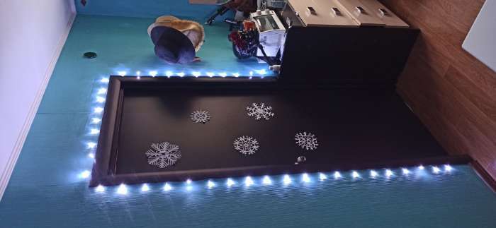 Фотография покупателя товара Гирлянда «Нить» 4 м, IP20, прозрачная нить, 40 LED, свечение мульти, 2 режима, AAх3 - Фото 8