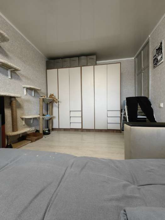 Фотография покупателя товара Шкаф двухстворчатый «Ева», 800×500×2100 мм, цвет крафт табачный/кашемир - Фото 9