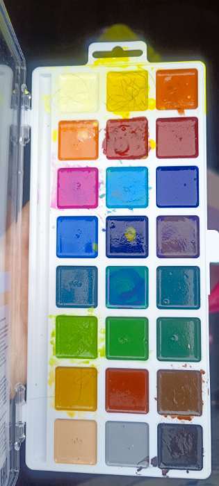 Фотография покупателя товара Набор кистей для рисования, белка, 5 штук: №: 1, 2, 3, 4, 5, Calligrata, круглые, деревянная ручка, в пакете - Фото 12