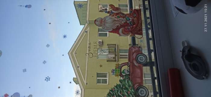 Фотография покупателя товара Виниловые наклейки на окна «Зайчонок», многоразовые, 20 х 34 см, Новый год - Фото 24