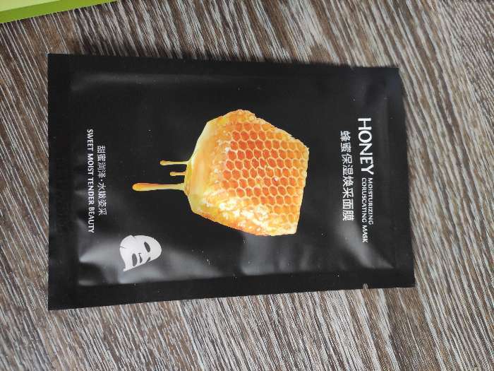 Фотография покупателя товара Тканевая маска для лица с мёдом, увлажняющая - Фото 4