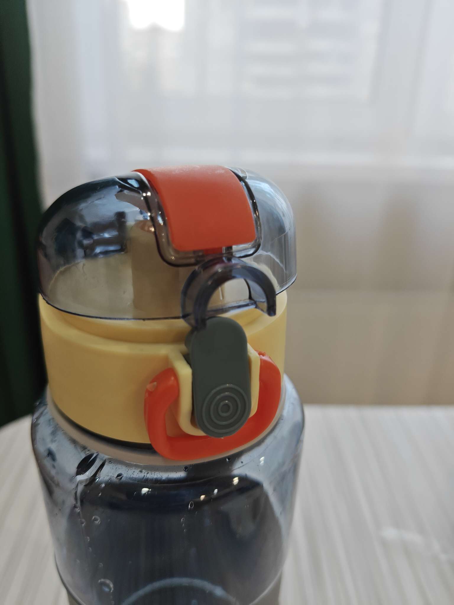 Фотография покупателя товара Бутылка для воды, 24×7 см, 600 мл, спортивная, с поильником - Фото 2