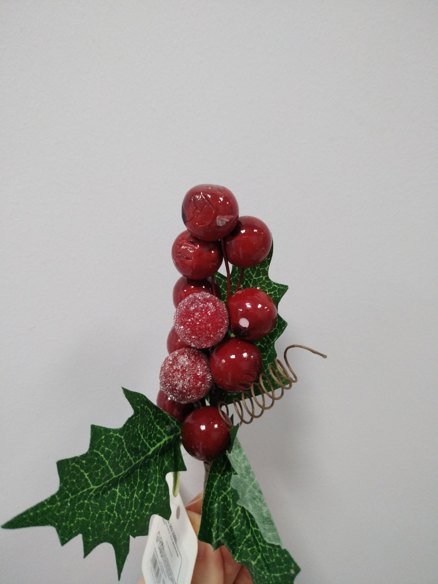 Фотография покупателя товара Декор "Зимние мечты" красные ягоды, 16 см - Фото 9