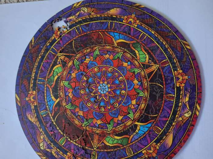 Фотография покупателя товара Пазл фигурный Infiniti Mandala, размер 22×22 см, 166 деталей - Фото 55