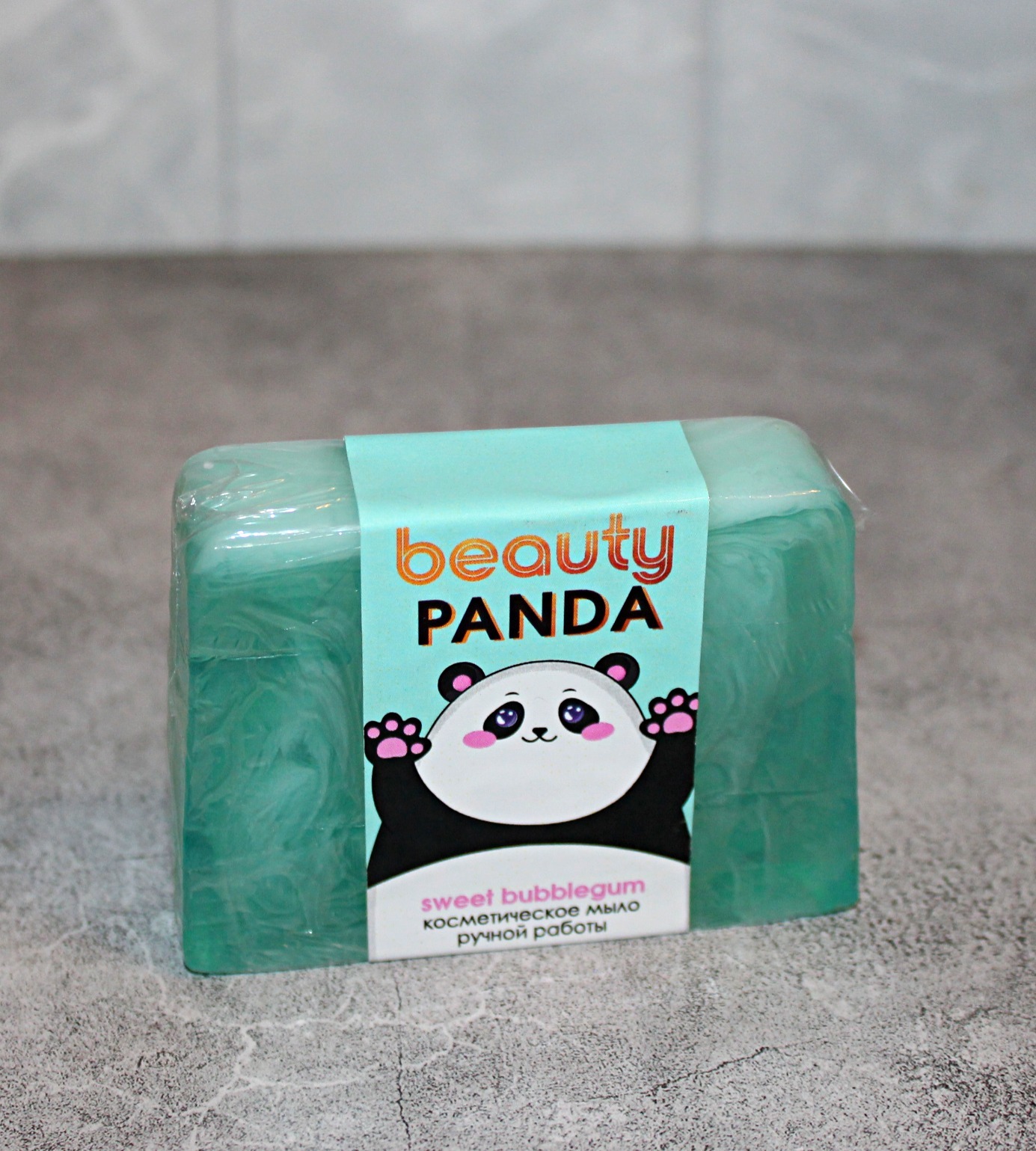 Фотография покупателя товара Мыло Beauty PANDA, с ароматом любимой жвачки - Фото 1