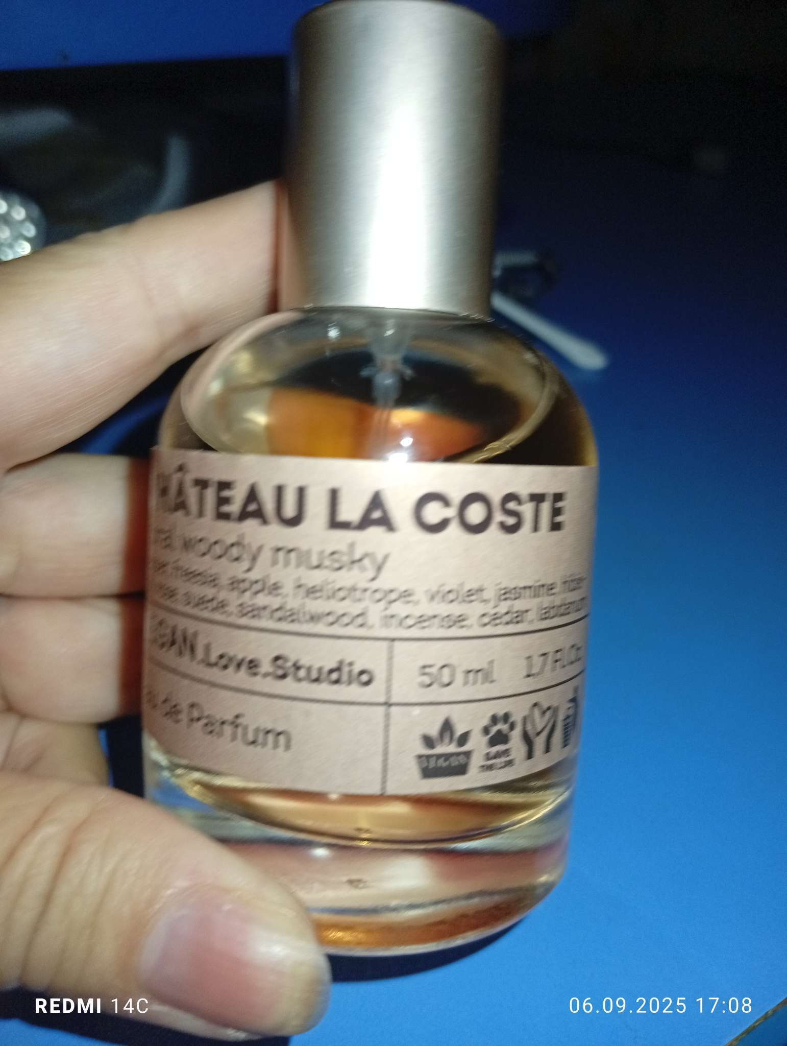 Фотография покупателя товара Парфюмерная вода женская Vegan Love Studio Chateau La Coste, 50 мл (по мотивам Lacoste Pour Femme (Lacoste) - Фото 1