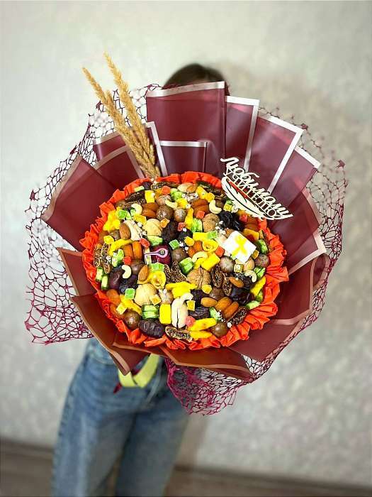 Фотография покупателя товара Топпер для торта деревянный «Любимому учителю» - Фото 1