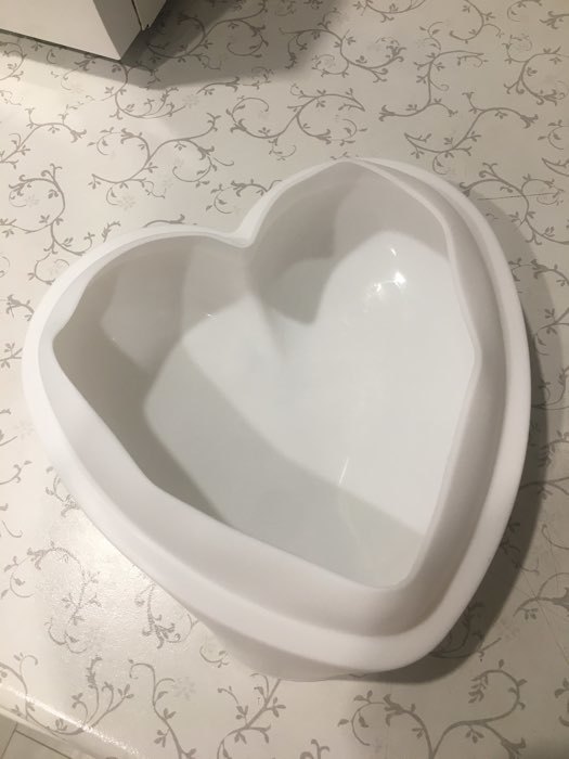 Фотография покупателя товара Форма для выпечки и муссовых десертов KONFINETTA «Сердце», силикон, 26×26×6 см, цвет белый - Фото 20