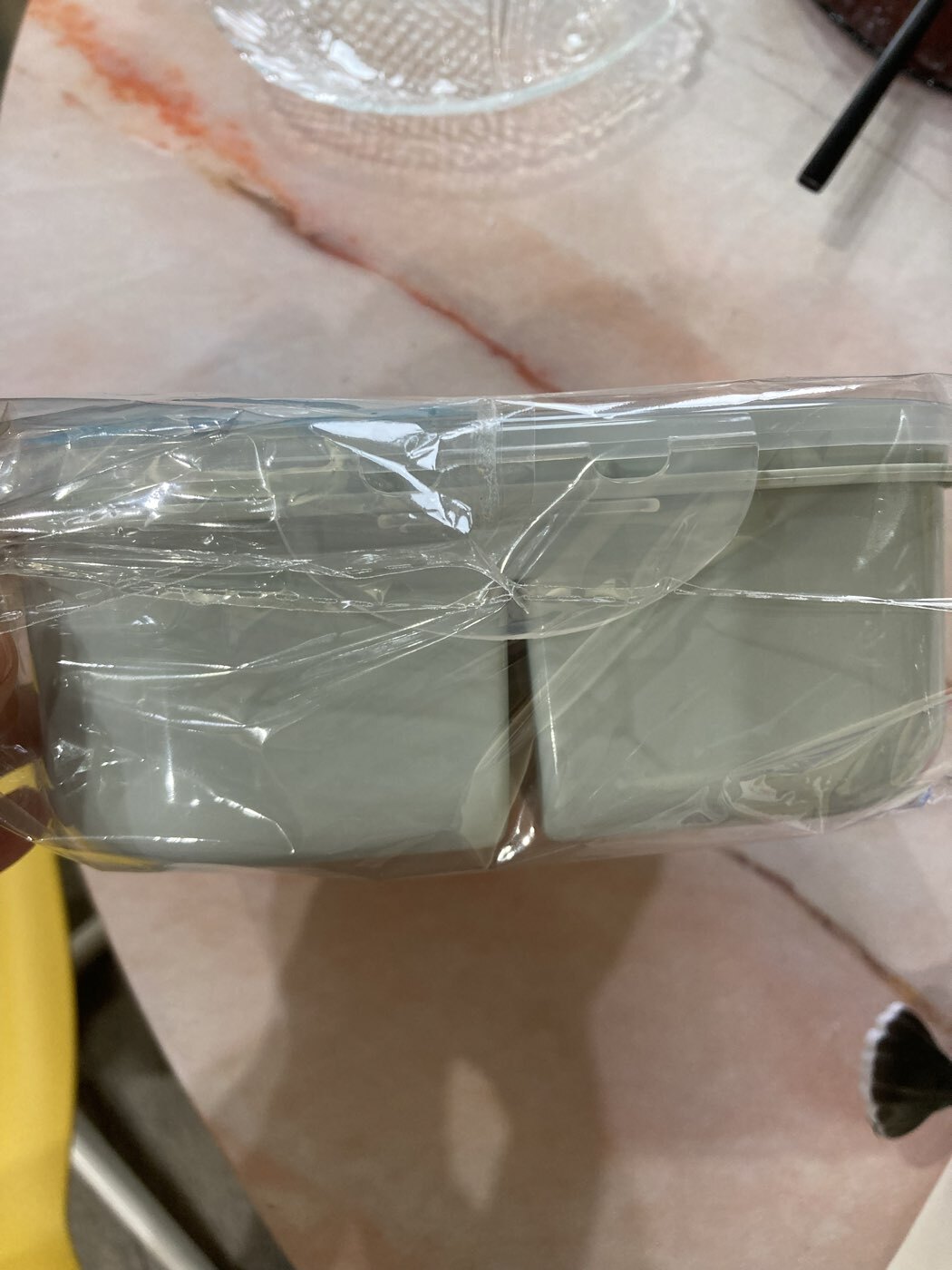 Фотография покупателя товара Ланч - бокс с секциями и ложкой «Коты», 17.8×17.8×7 см - Фото 2