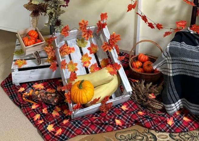 Фотография покупателя товара Муляж «Тыква круглая», 8.5×5.5 см - Фото 2