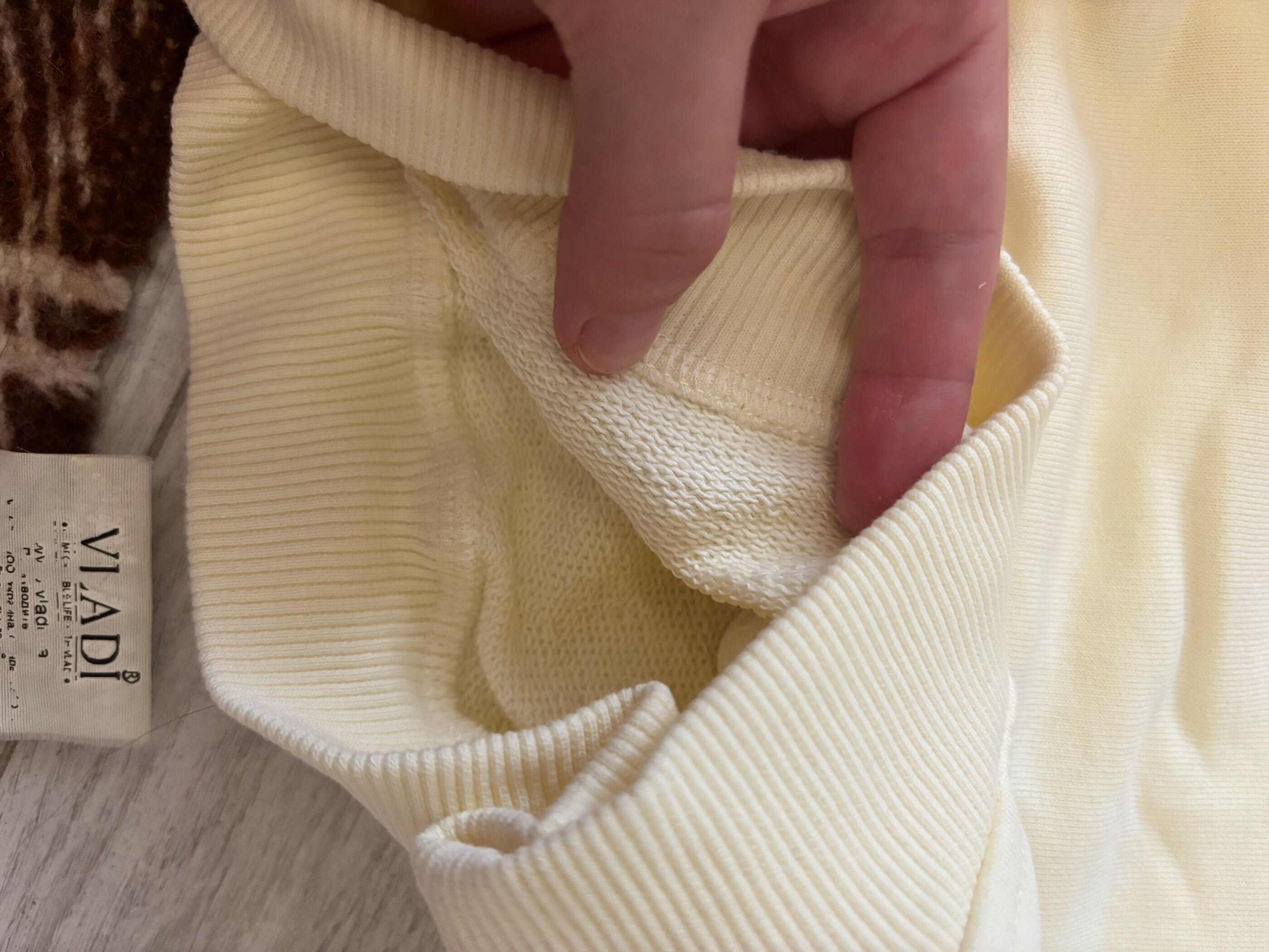 Фотография покупателя товара Толстовка детская MINAKU: Basic Line BABY, рост 80-86 см, молочная - Фото 2