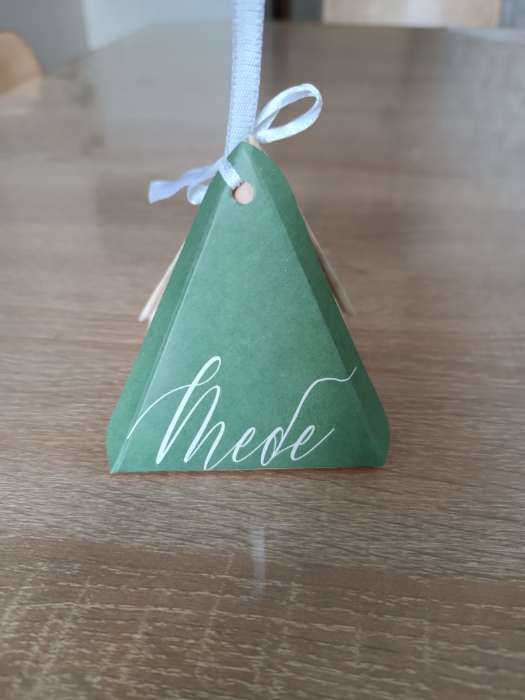 Фотография покупателя товара Коробка бонбоньерка, упаковка подарочная, «Тебе», 7×7×7.5 см - Фото 3