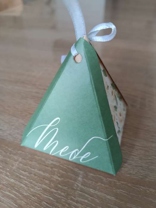 Фотография покупателя товара Коробка бонбоньерка, упаковка подарочная, «Тебе», 7×7×7.5 см - Фото 1