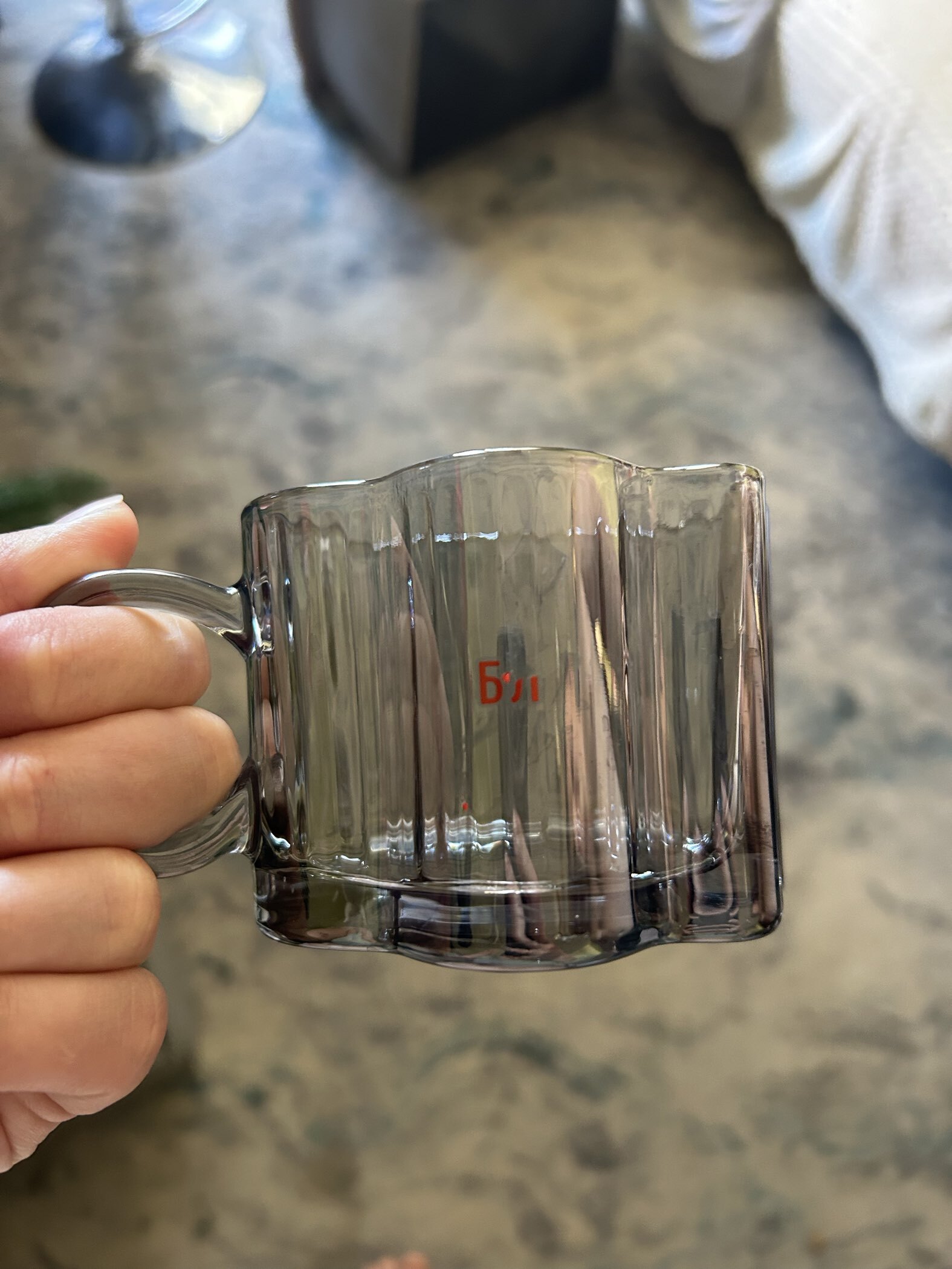 Фотография покупателя товара Кружка стеклянная «Барашки», 260 мл - Фото 14