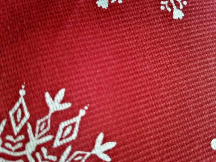 Фотография покупателя товара Скатерть "Доляна" Белые снежинки 220х149+/- 3см, 100% хлопок, 164 г/м2 - Фото 3