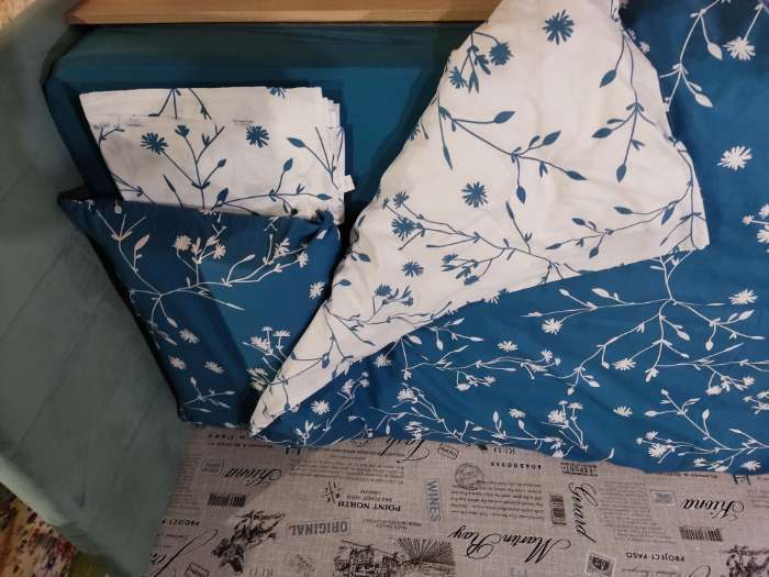 Фотография покупателя товара Постельное бельё евро «Этель» Flowers (вид 1), поплин - Фото 1