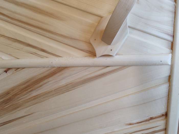 Фотография покупателя товара Дверь для бани и сауны, 170×80 см по коробке, липа, универсальная - Фото 3