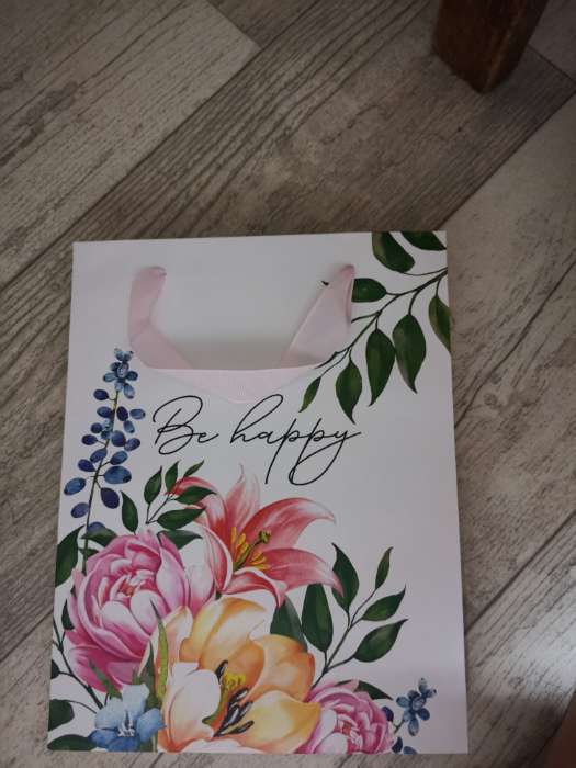 Фотография покупателя товара Пакет ламинированный двухсторонний «Для тебя», MS 18×23×10 см - Фото 2