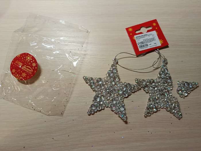 Фотография покупателя товара Ёлочные игрушки 2 шт. «Зимнее волшебство. Звезда - магия», 9.5 см, прозрачный - Фото 20