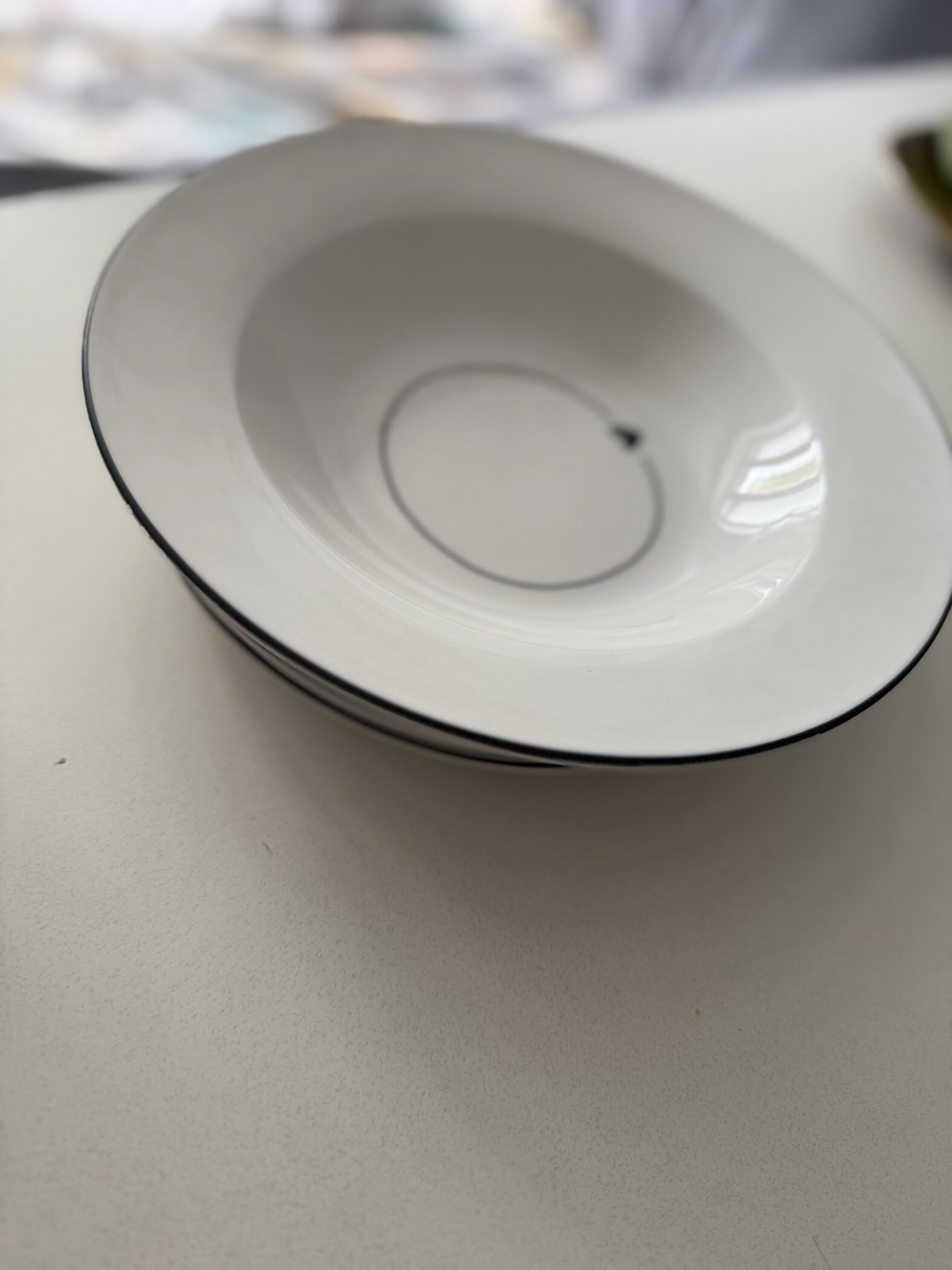 Фотография покупателя товара Тарелка суповая керамическая «Любовь в деталях», d=22.4 см, ручная работа - Фото 3