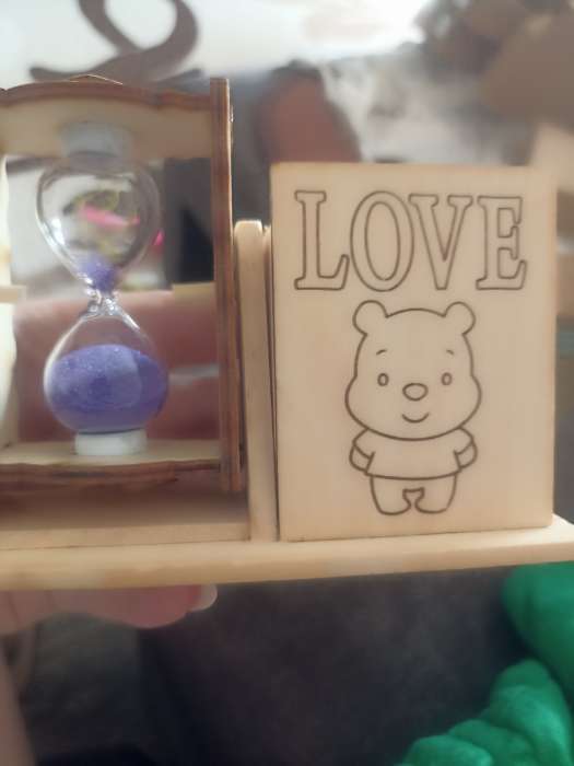 Фотография покупателя товара Часы песочные «Кленовый лист», органайзер, сувенирные, 10×13.5 см, МИКС - Фото 6