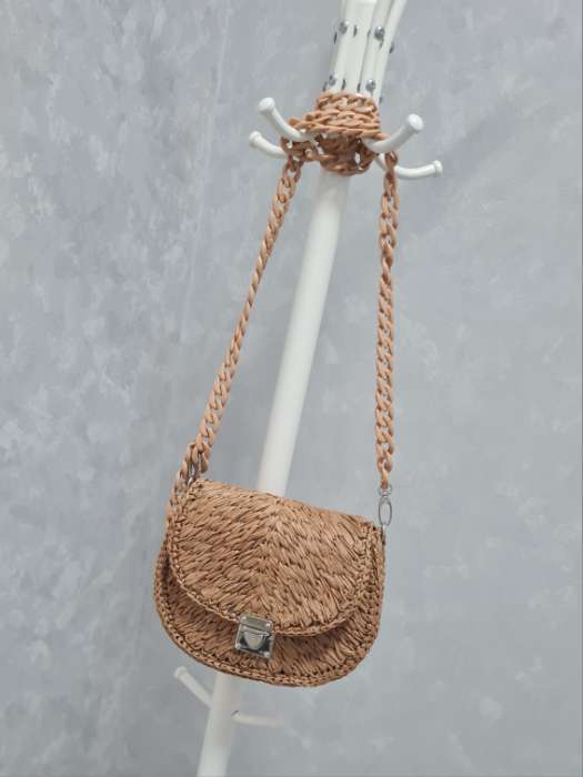 Фотография покупателя товара Канва-основа для вышивания сумки, пластиковая, 42×24 см, цвет белый - Фото 2