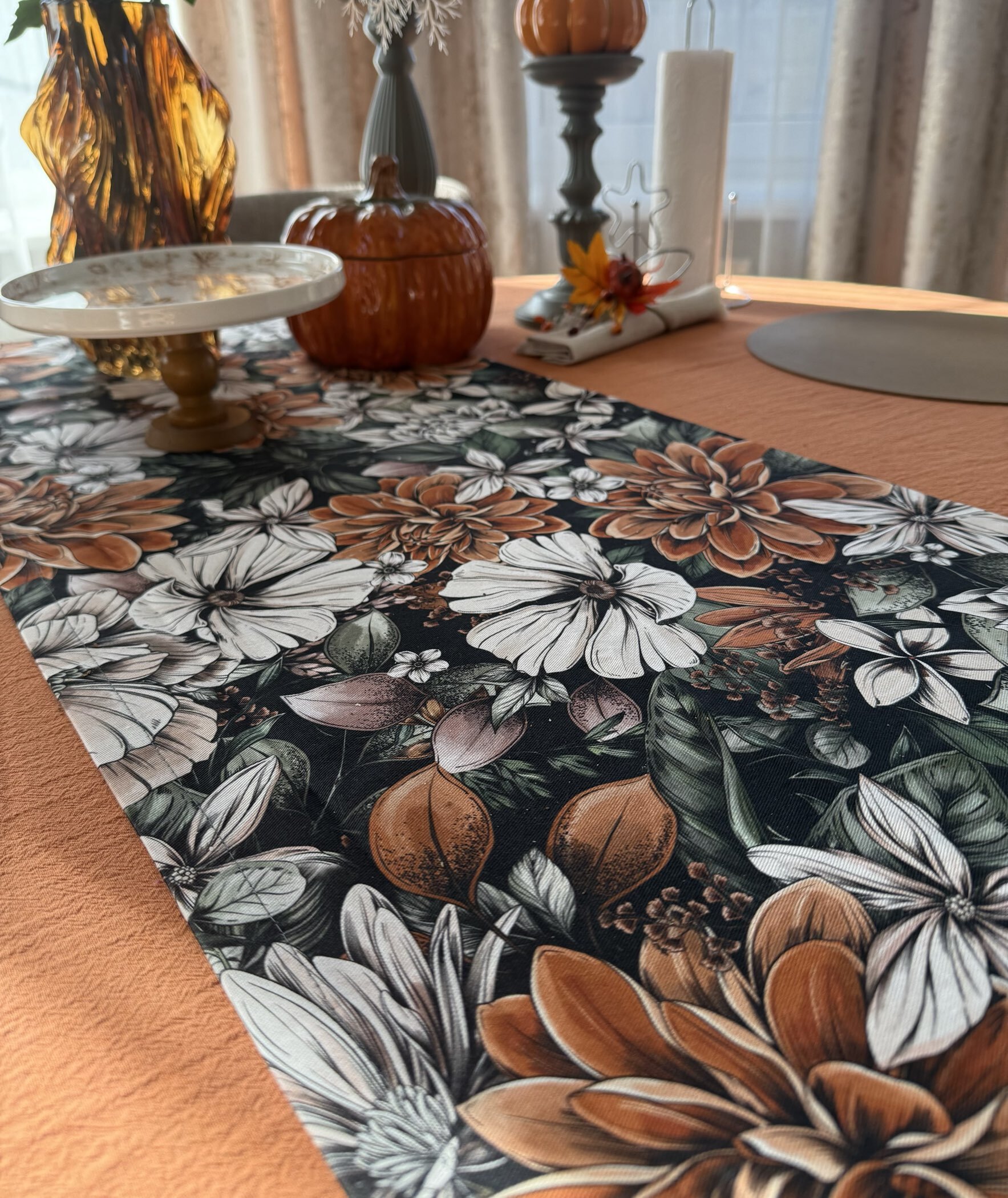 Фотография покупателя товара Дорожка на стол Этель Meadow flower 40×146 см, 100% хлопок, саржа 190 г/м² - Фото 1