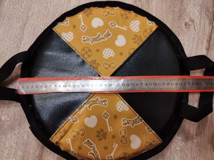 Фотография покупателя товара Ледянка круглая мягкая, d=40 см, цвета МИКС